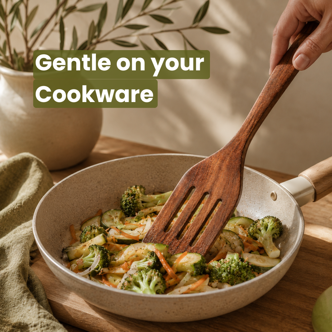 The Wooden Pantry™ Essential Wooden Utensil Set